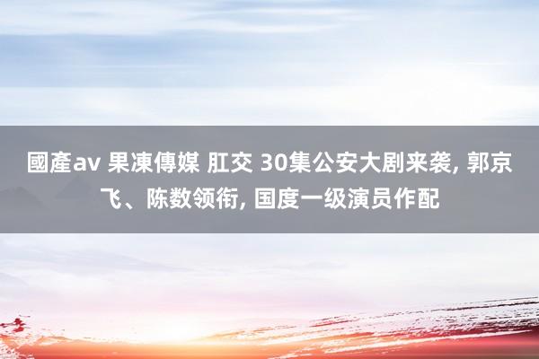 國產av 果凍傳媒 肛交 30集公安大剧来袭, 郭京飞、陈数