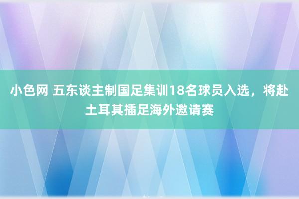 小色网 五东谈主制国足集训18名球员入选，将赴土耳其插足海外邀请赛